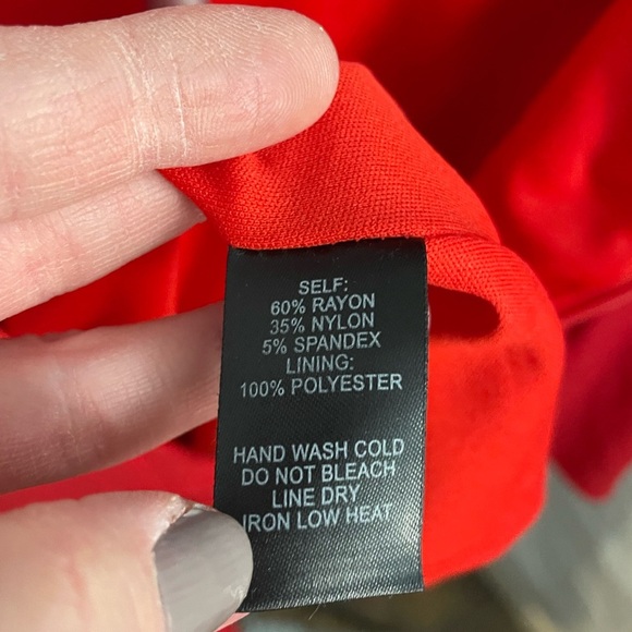 Lulus red bell sleeve dress size small - Picture 7 of 10